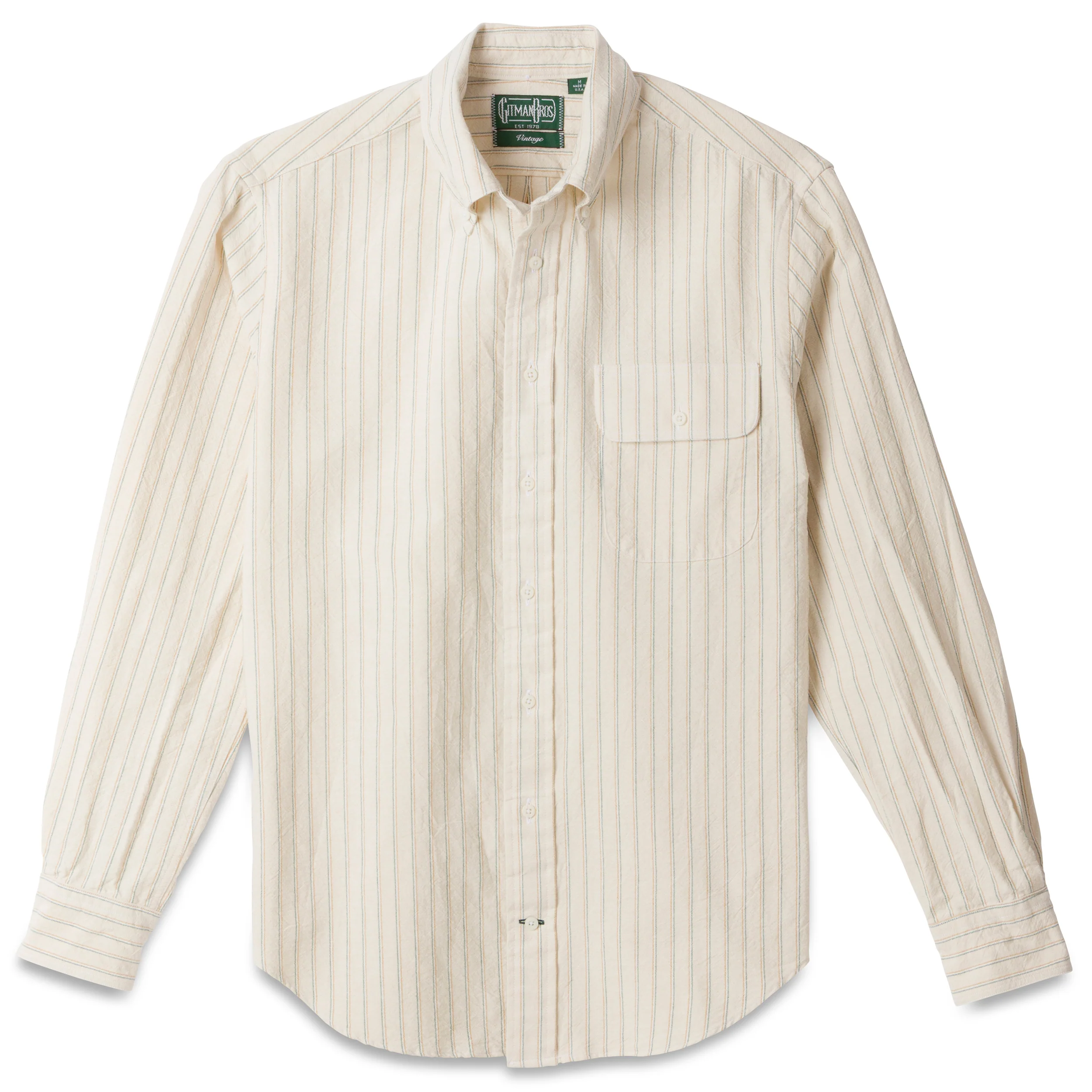 Striped Japanese Oxford
