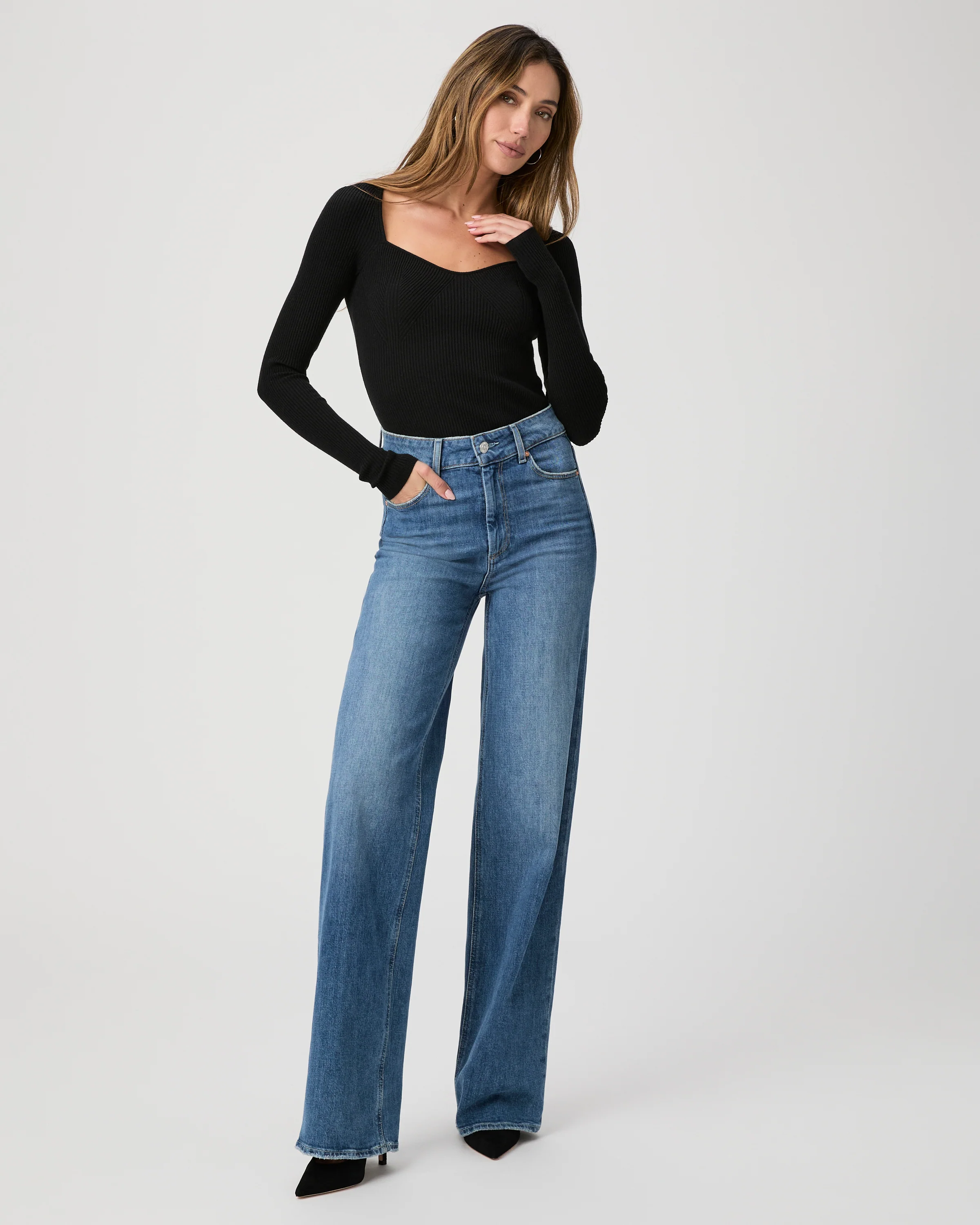Sasha Wide Leg Jean