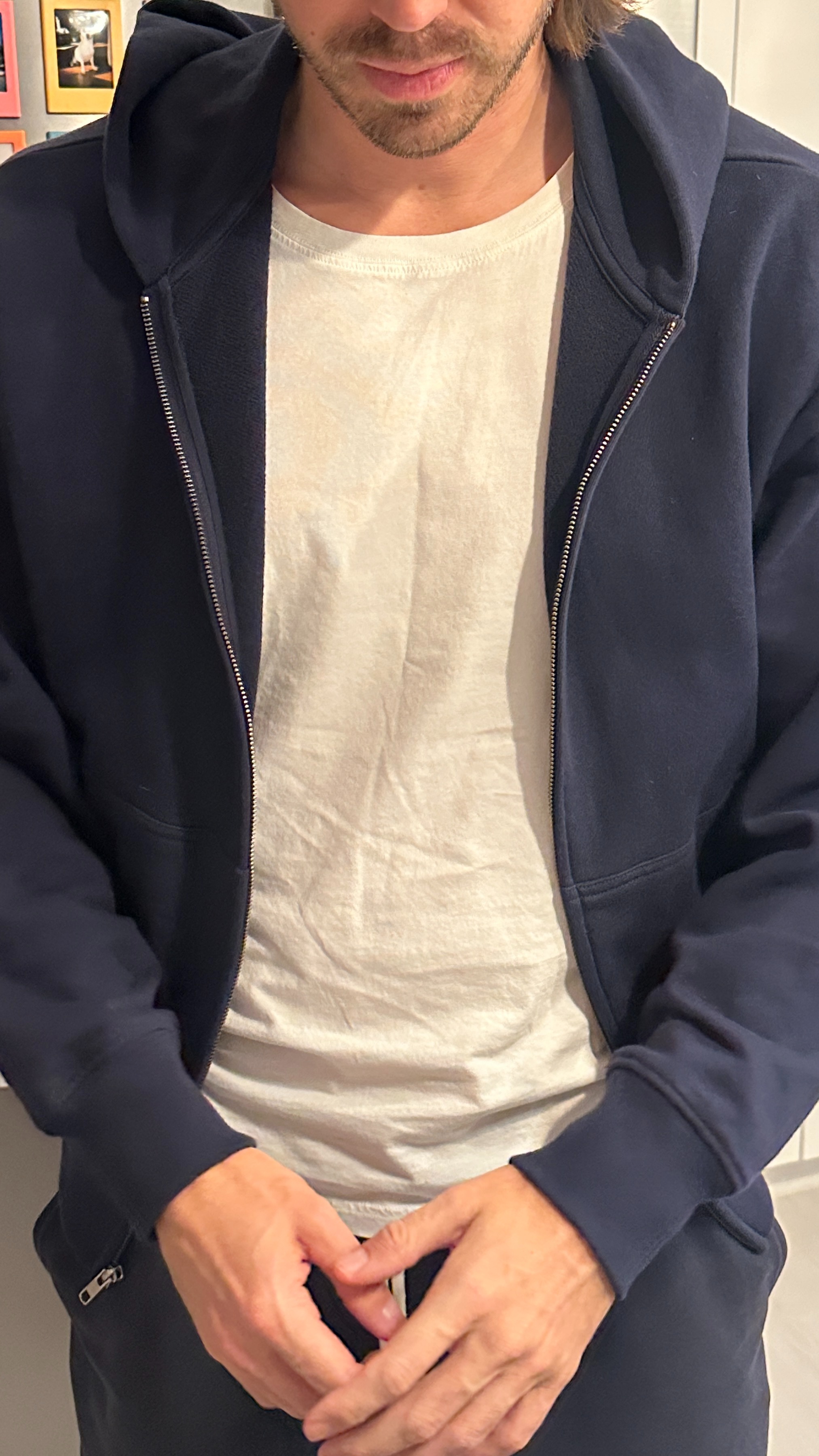 Photo 2 of Adult Heavyweight Oversized Zip Hoodie
